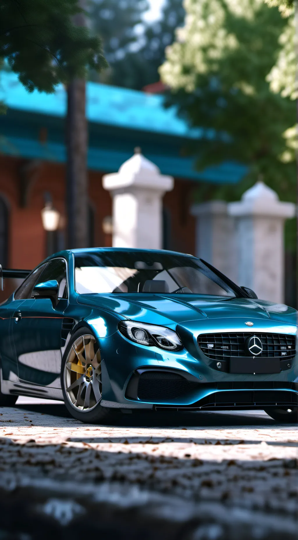 ai character: Mercedes background