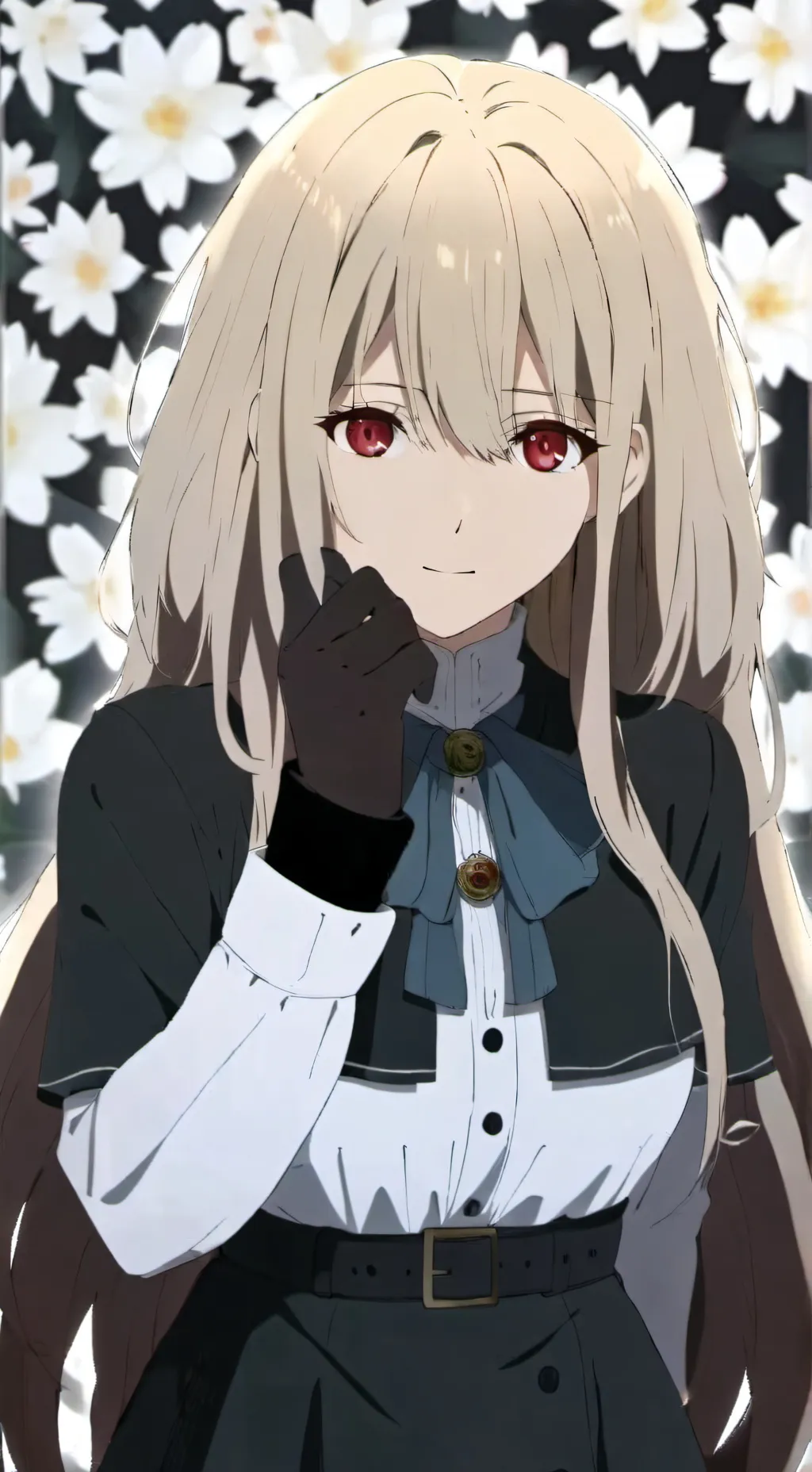 ai character: leah Lawrence  background