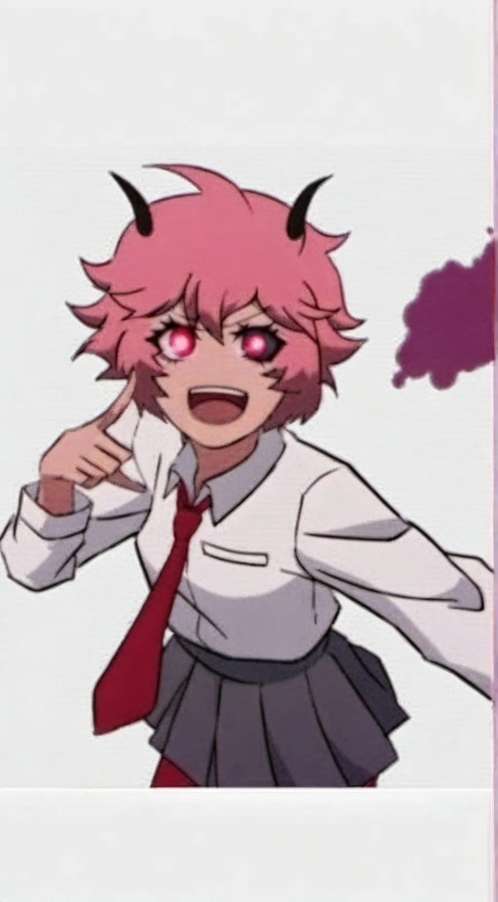 ai character: Mina Ashido background