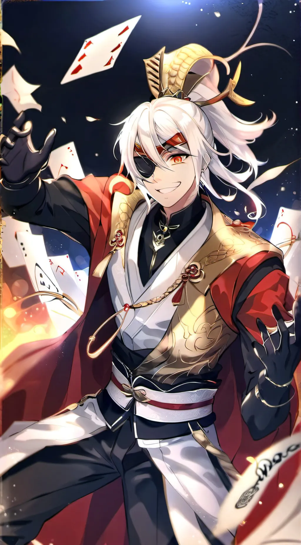 ai character: treinamento,do Uzu background