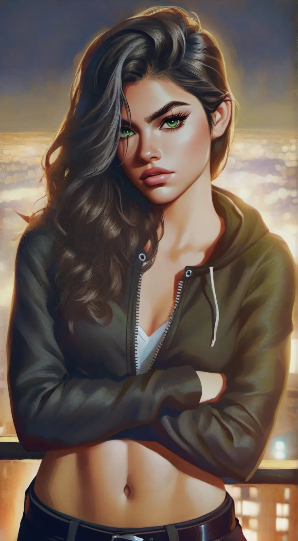 ai character: T-1000 background