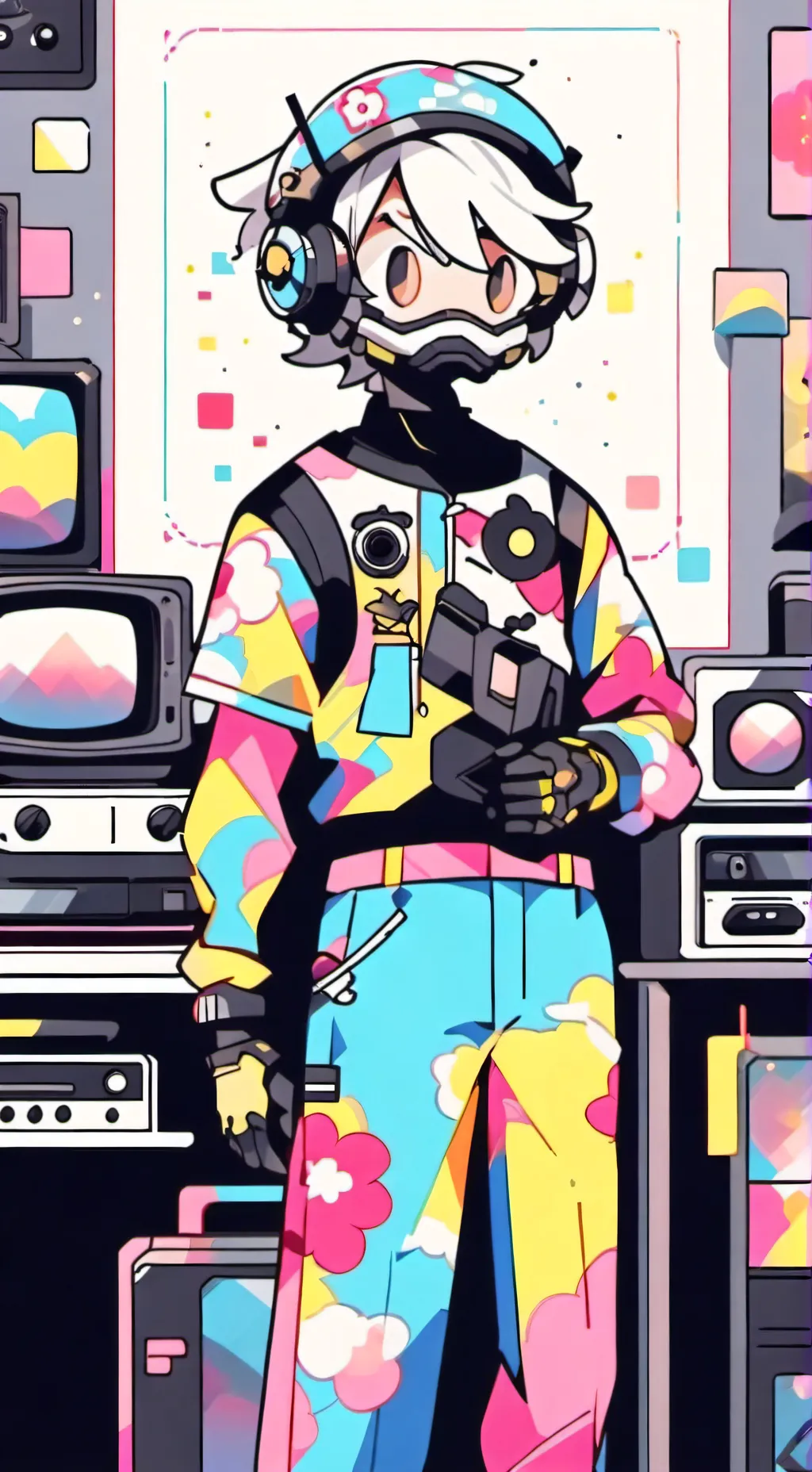 ai character: robo  background