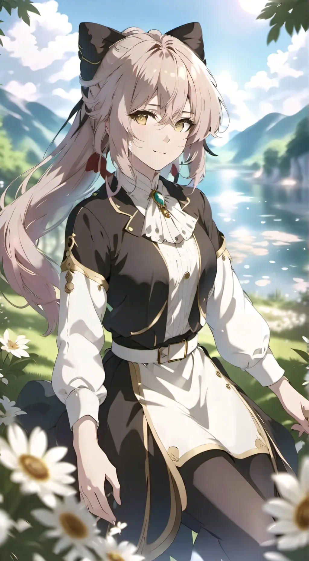 ai character: Luna background