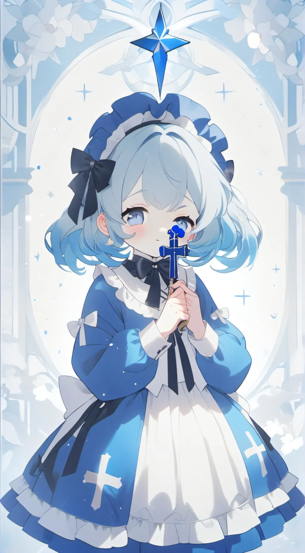 ai character: luz guia background