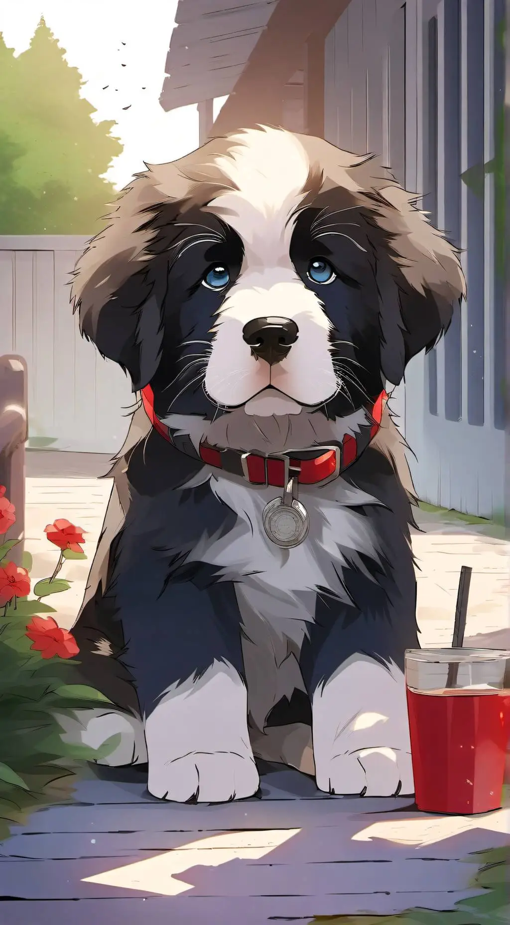 ai character: Griffin background