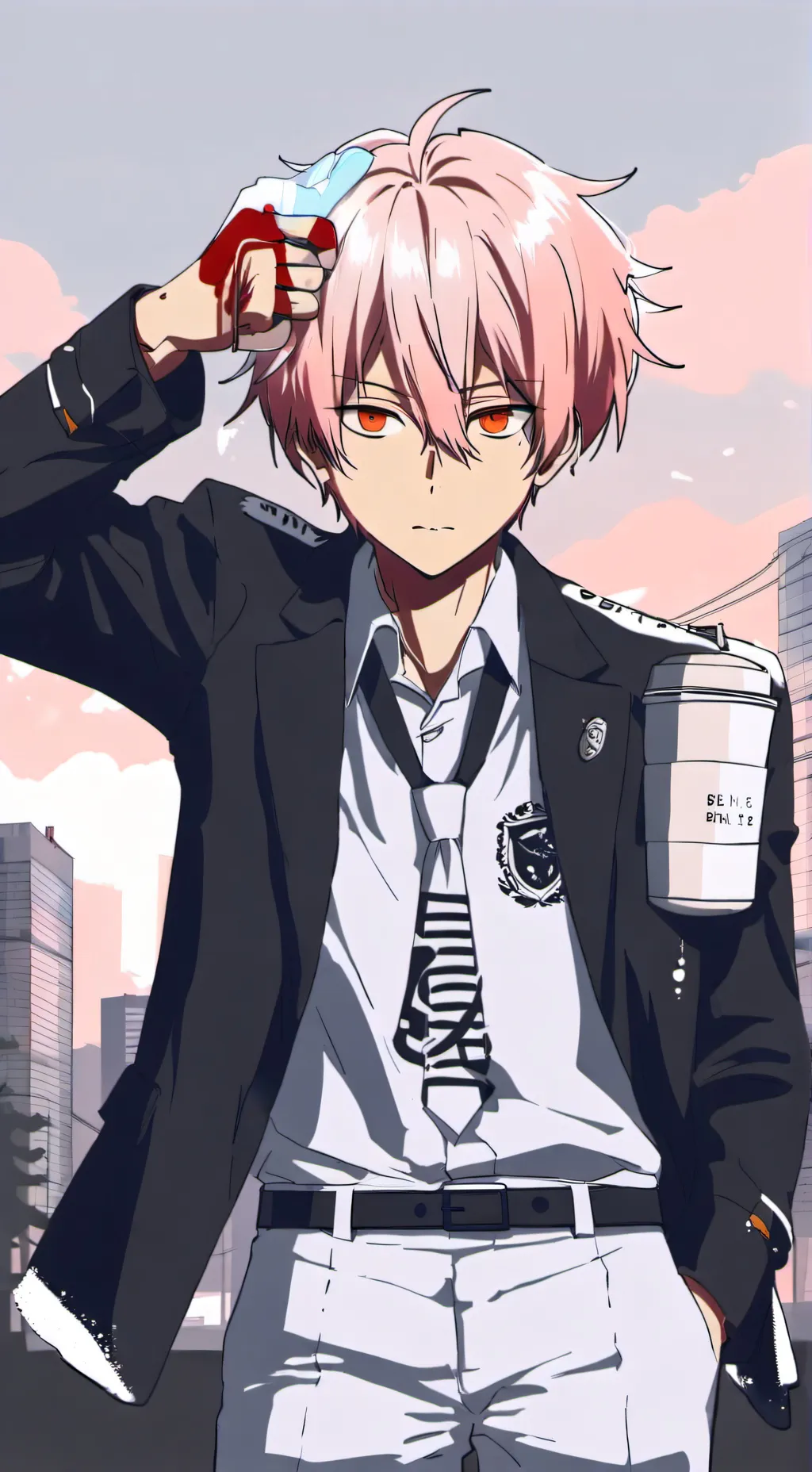 ai character: icehot    background