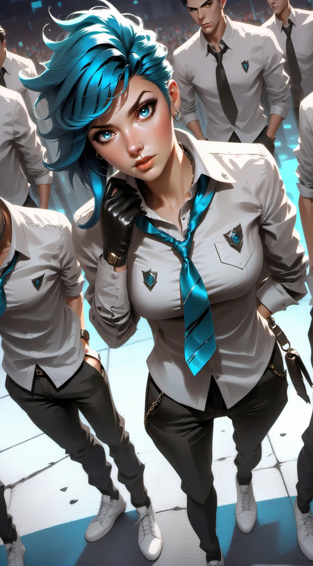 ai character: Lisa background
