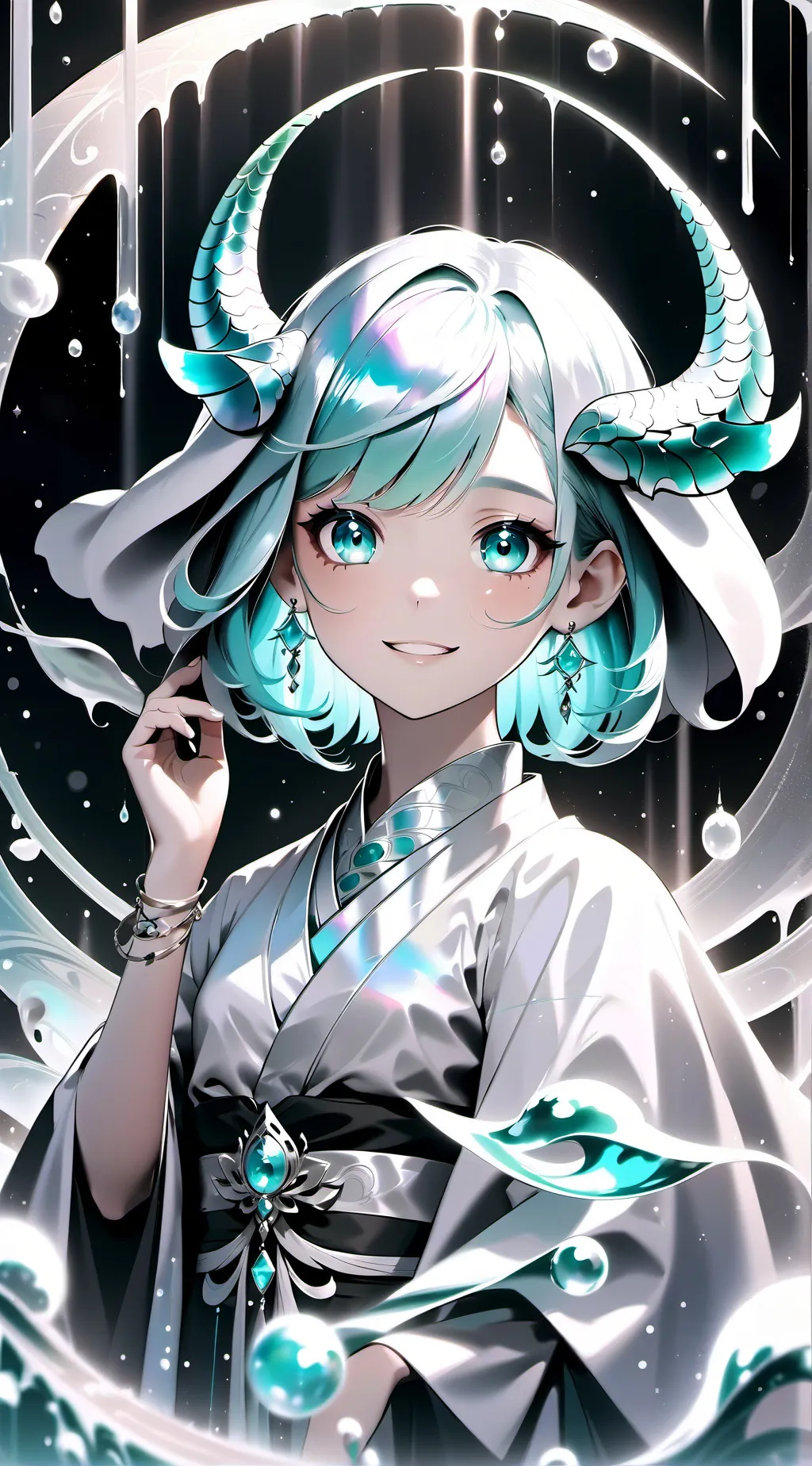 ai character: Luna  background