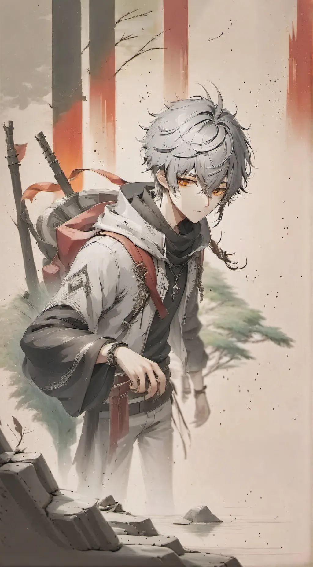 ai character: Adrian background