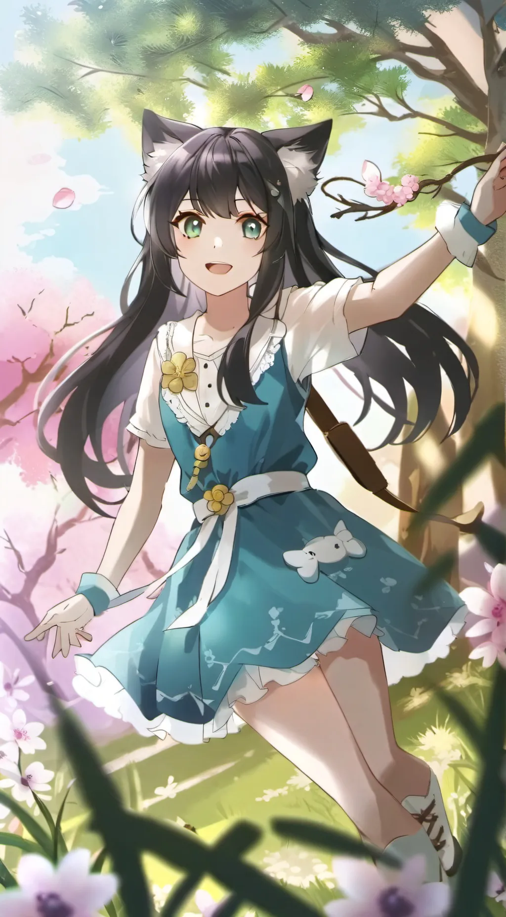 ai character: eins sis background