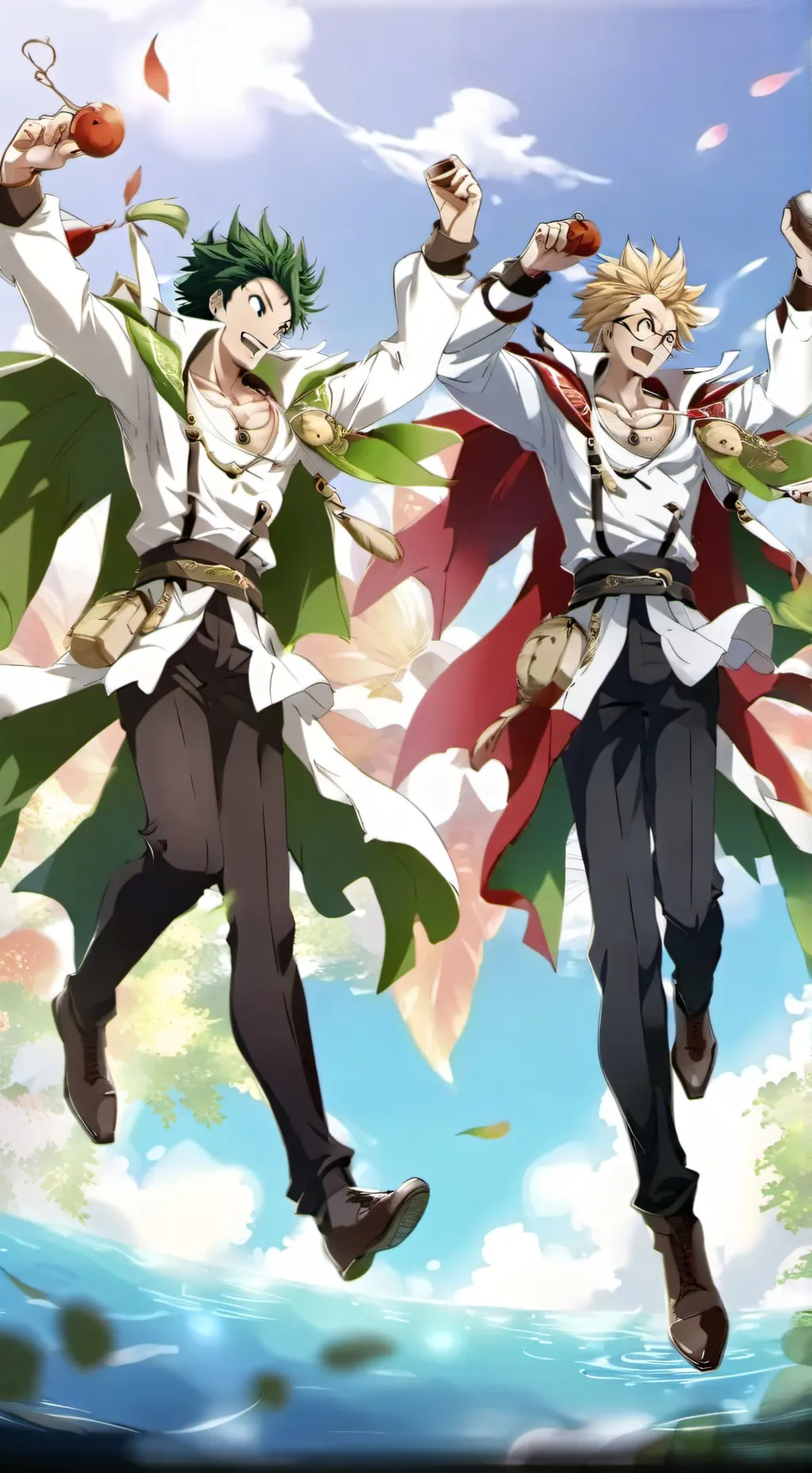 ai character: Singing mha? 🤨 background