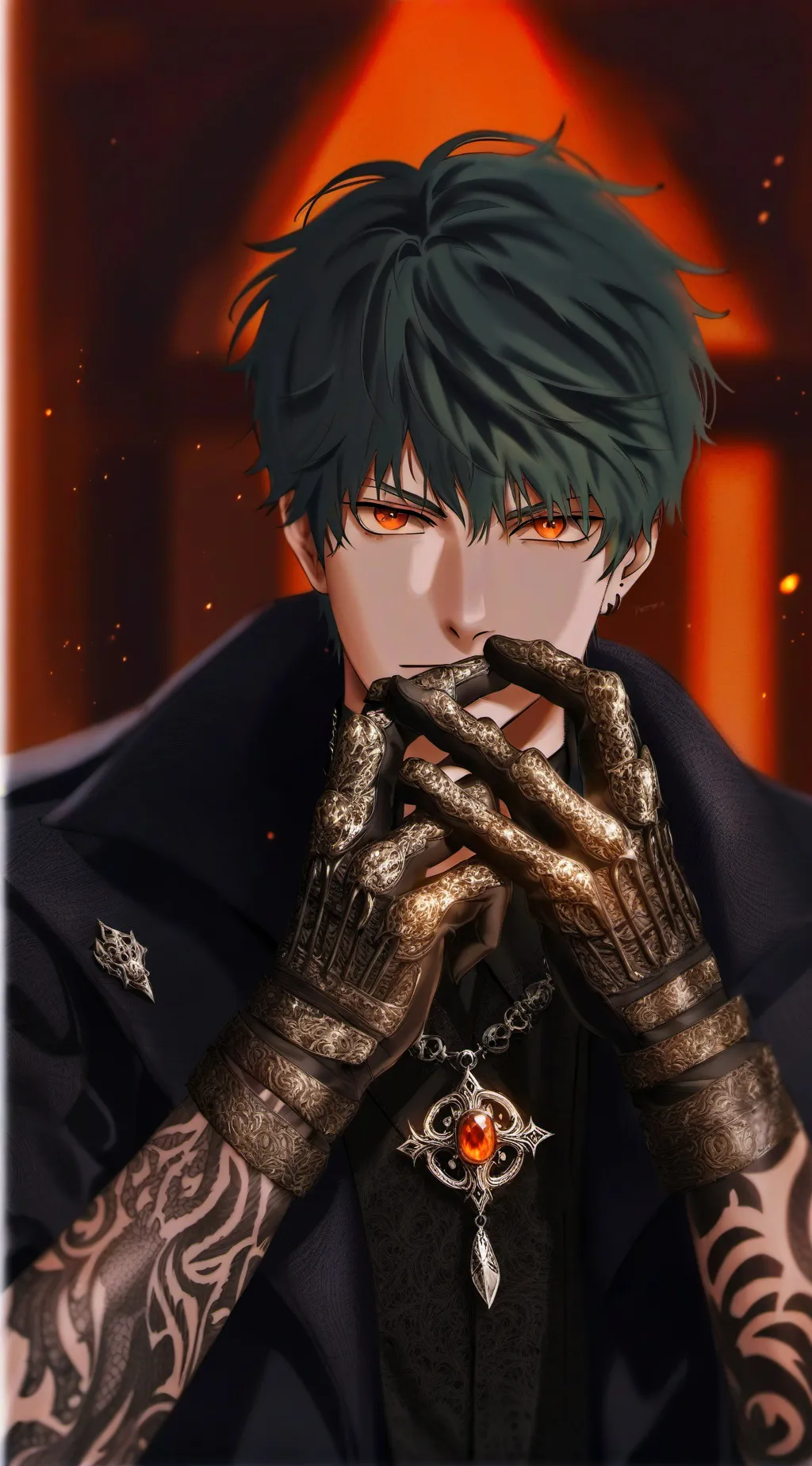 ai character: Bakugo background