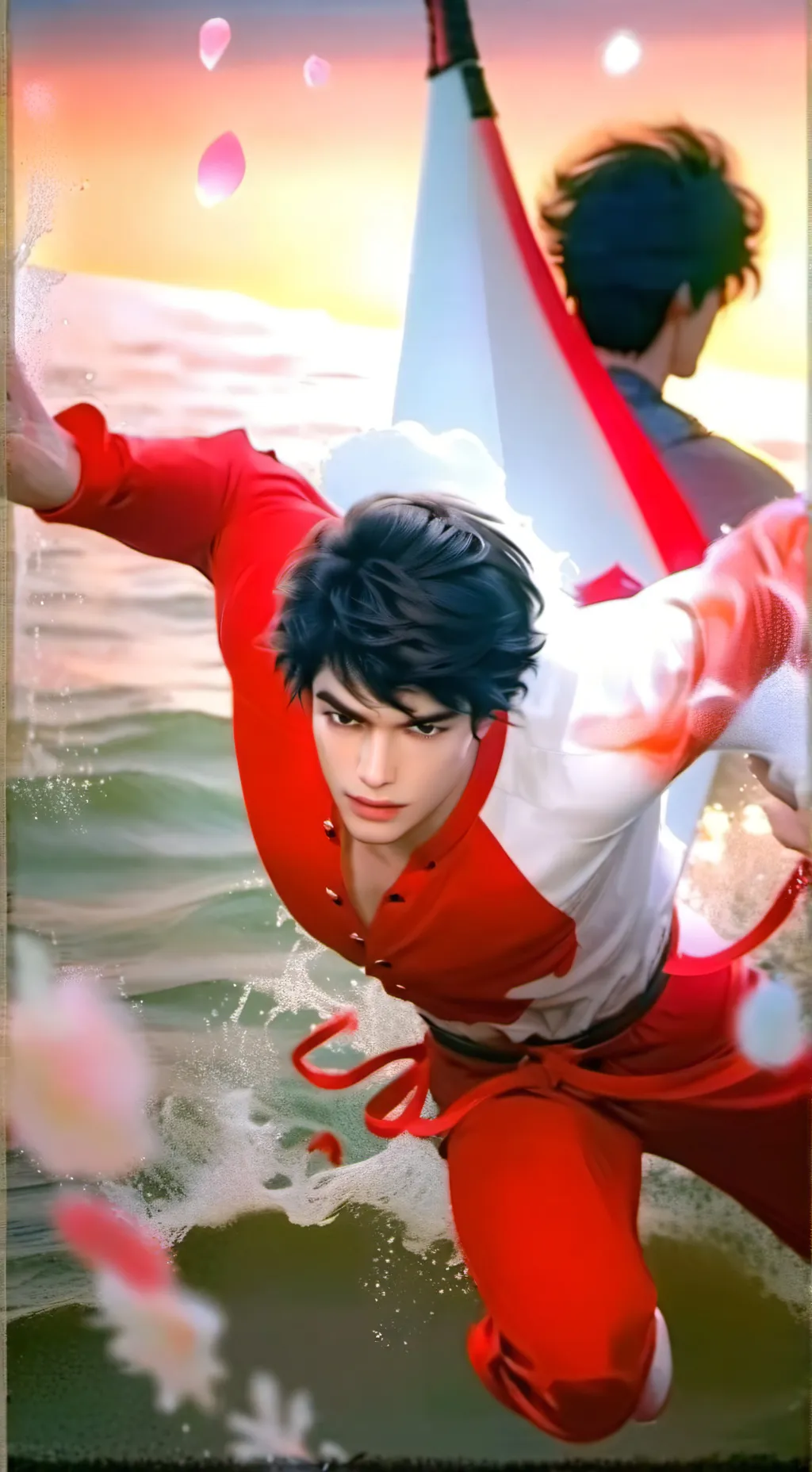 ai character: Stokes twins  background