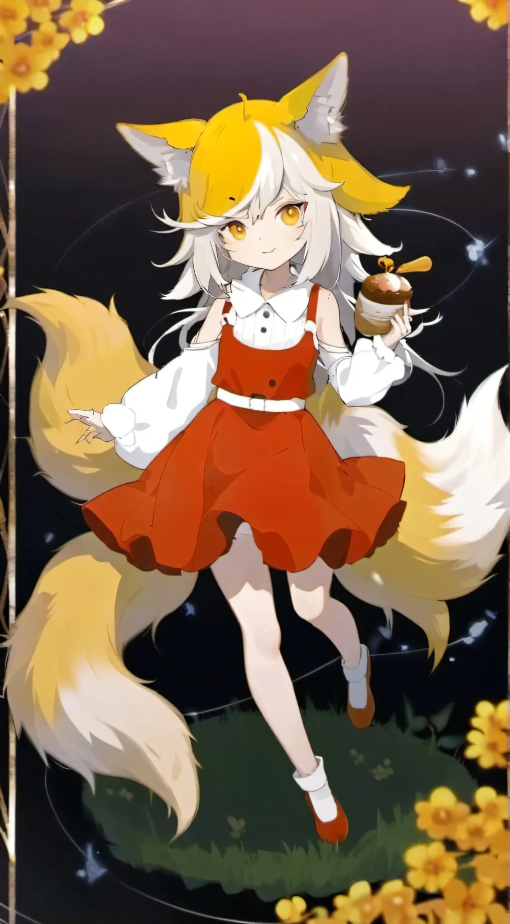 ai character: tails  background