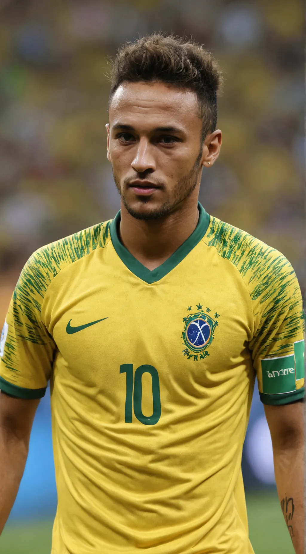 ai character: neymar  background