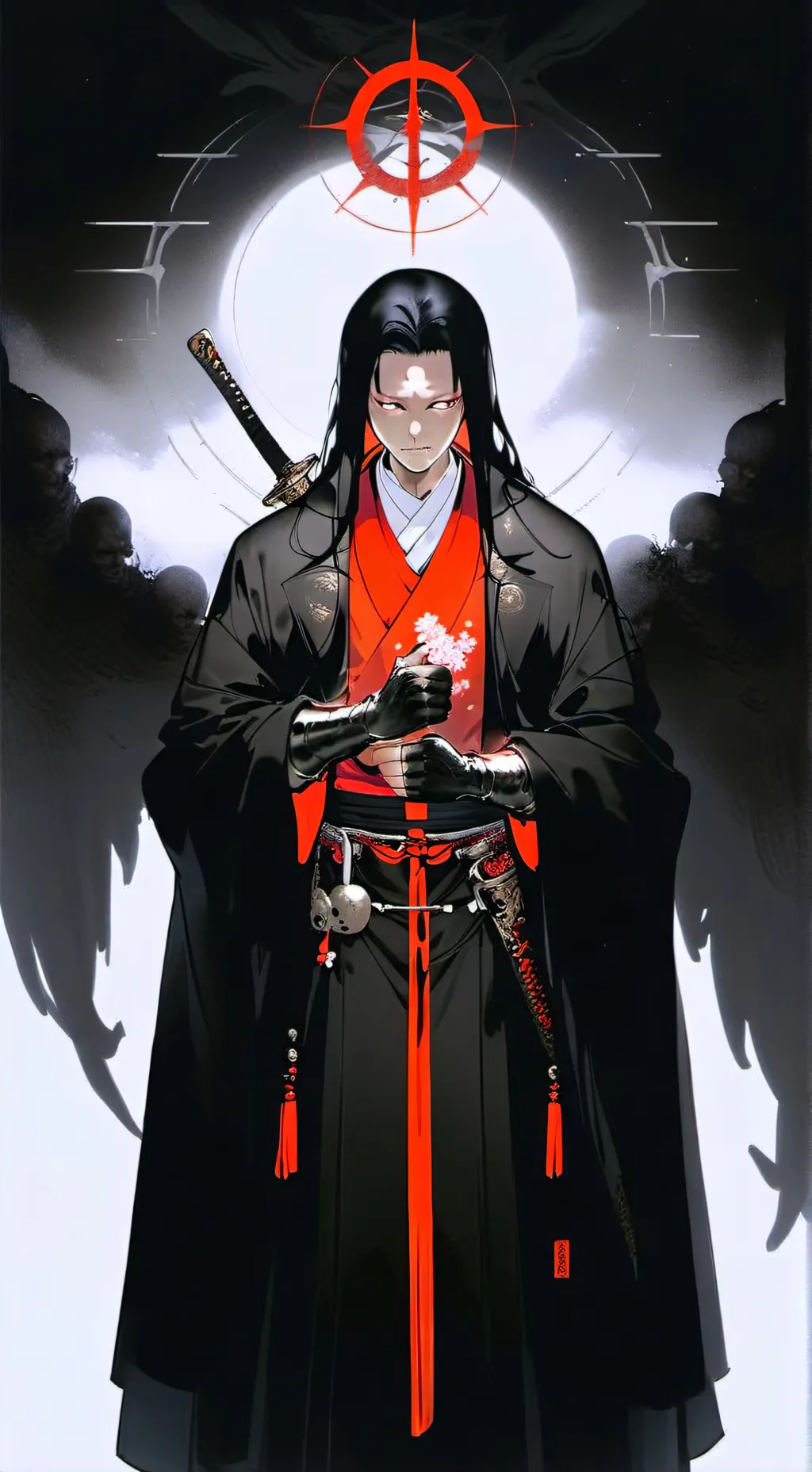 ai character: Kagaya  background