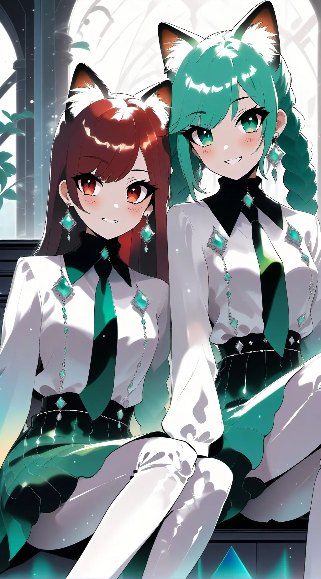ai character: School irl background