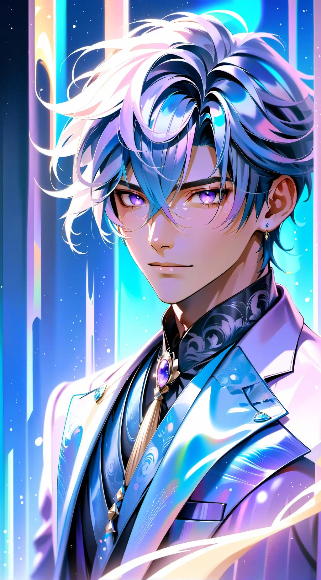ai character: Yonomoshi  background