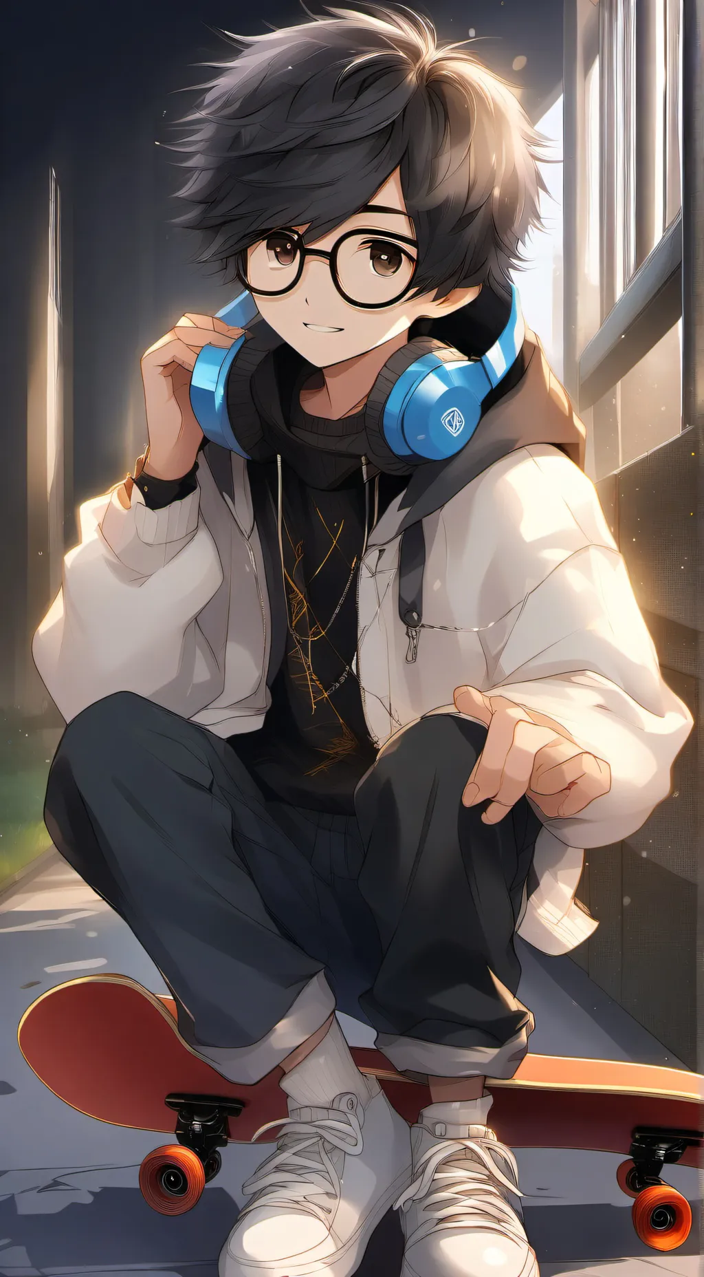 ai character: Andrew  background