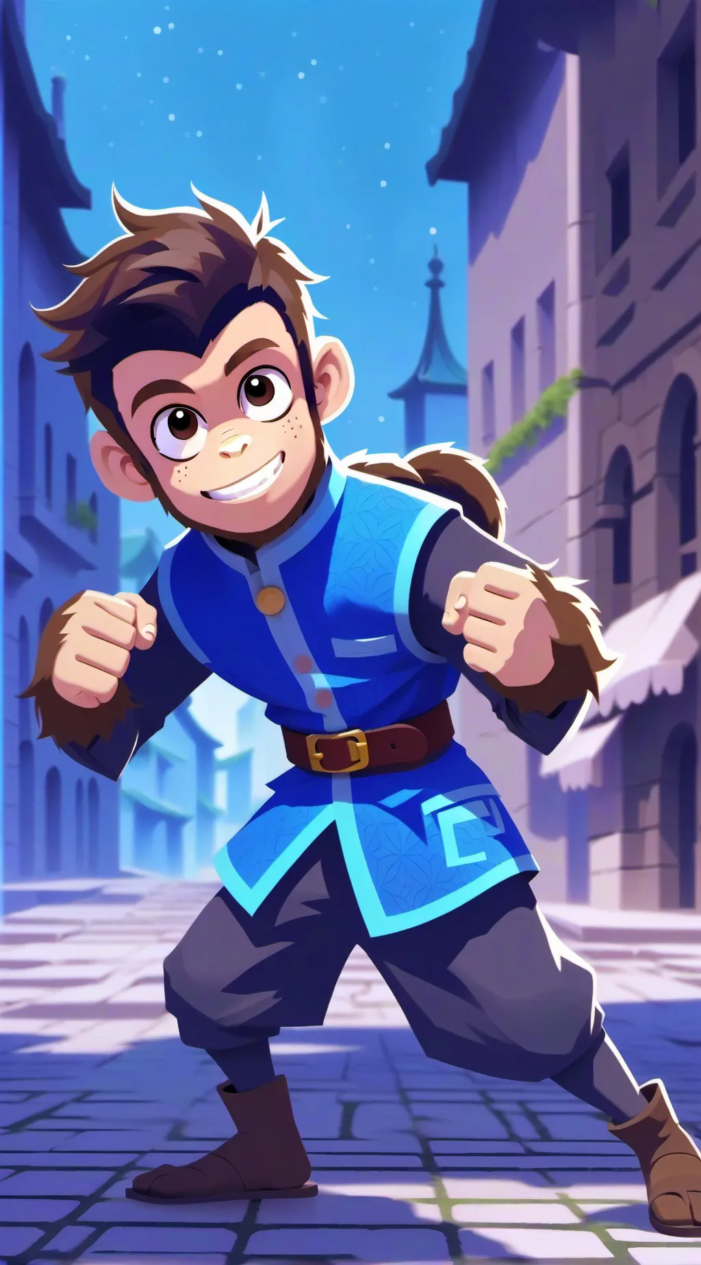 ai character: George background