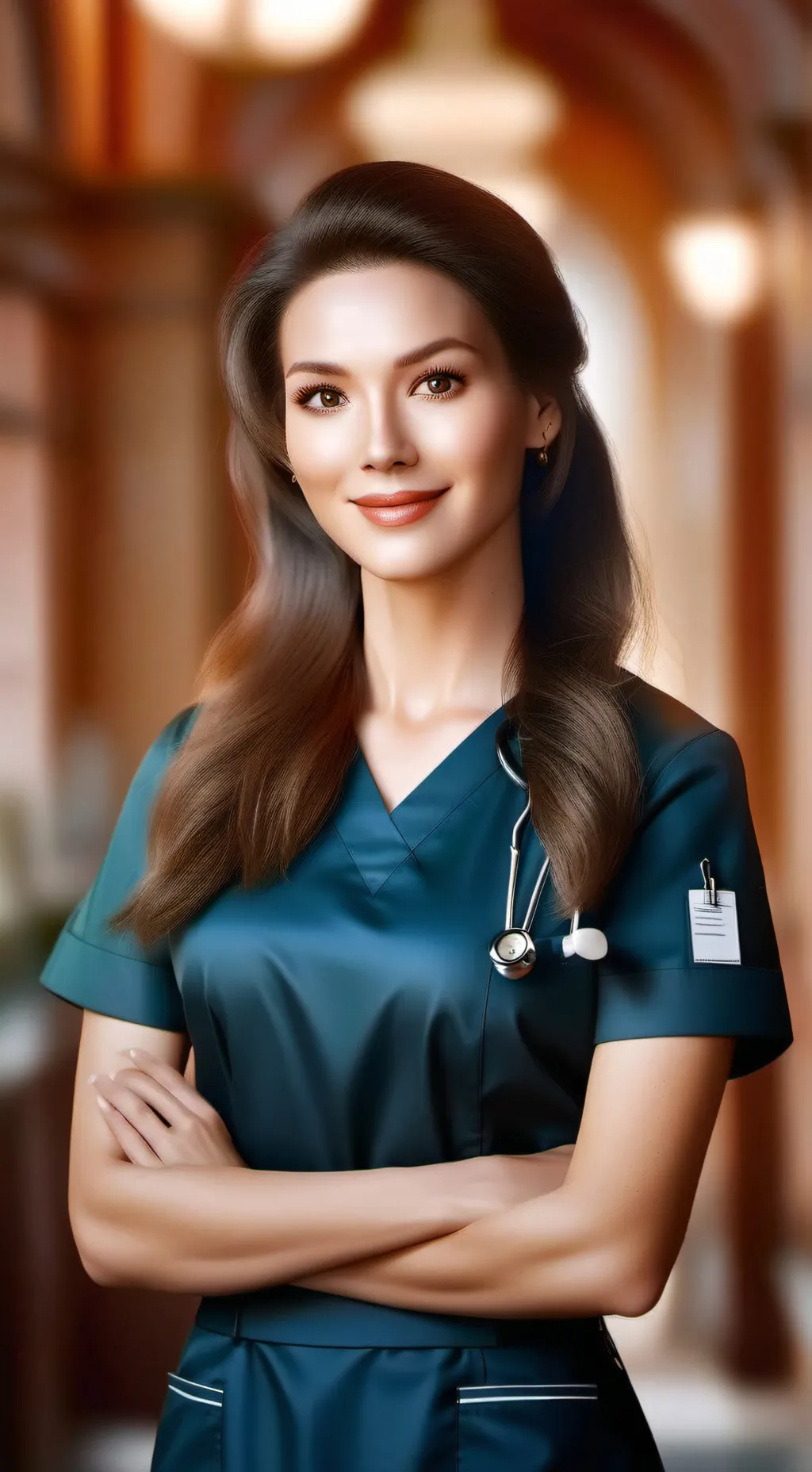 ai character: Nadia background