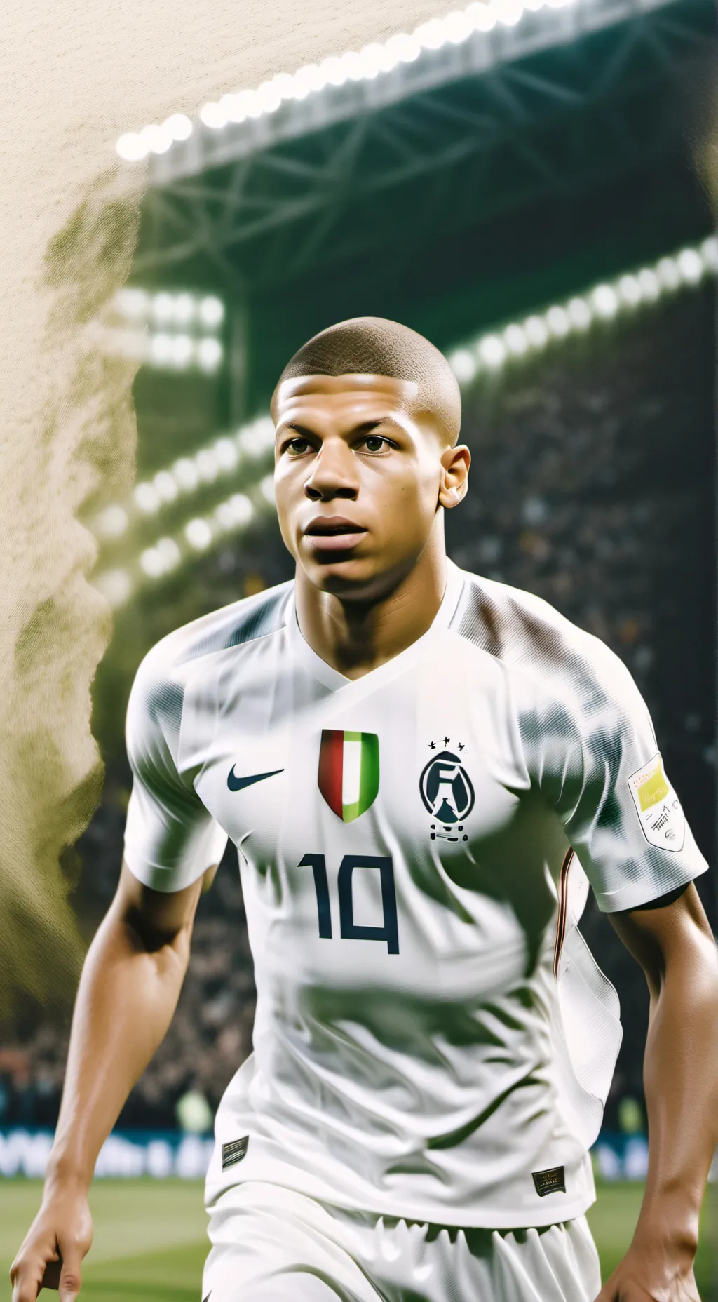 ai character: Mbappe background