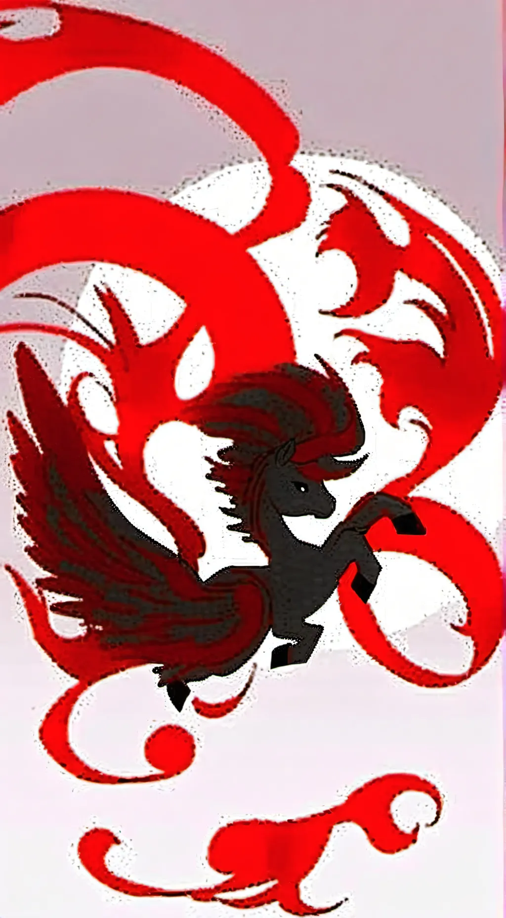 ai character: blood ghost  background