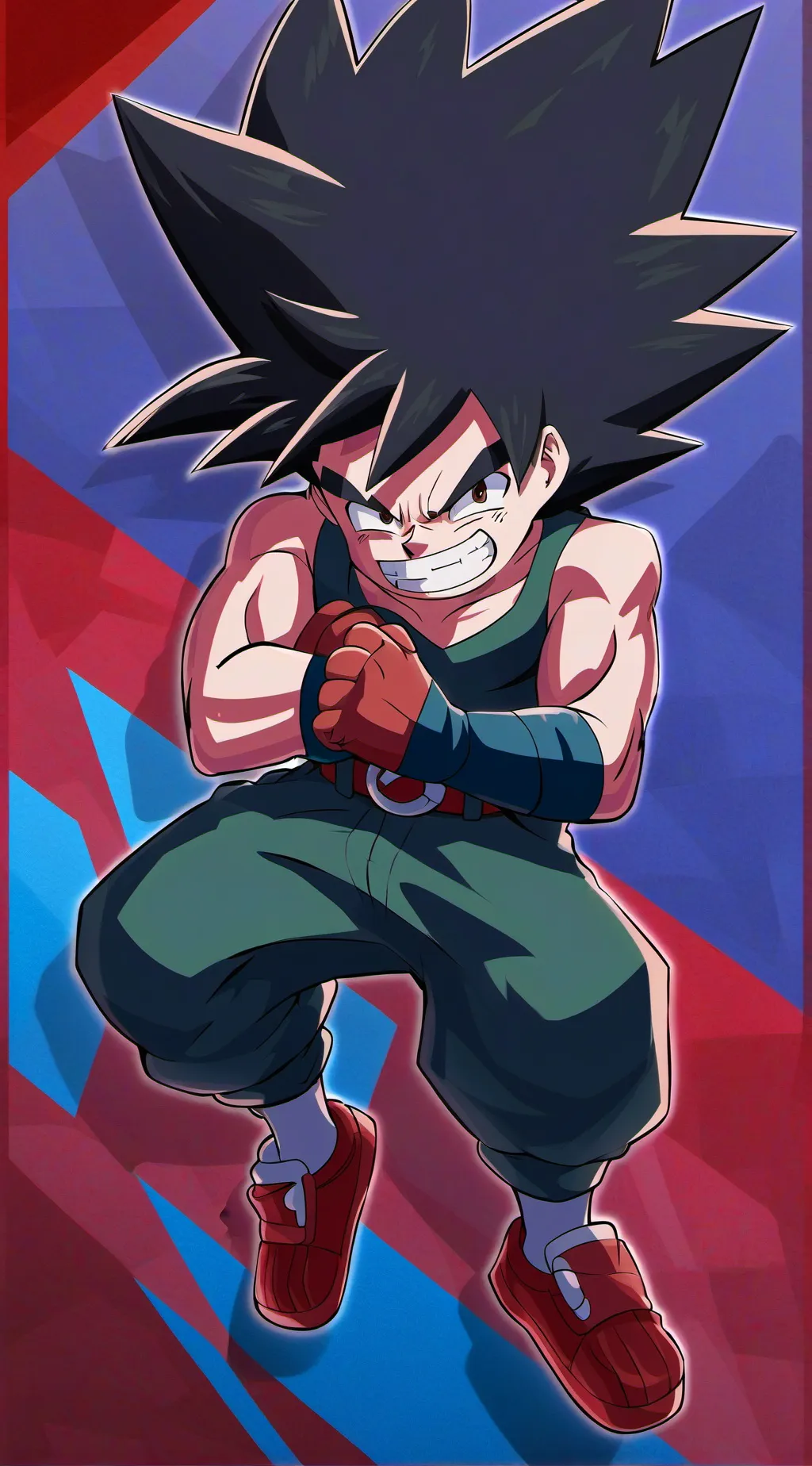 ai character: Son Goku background