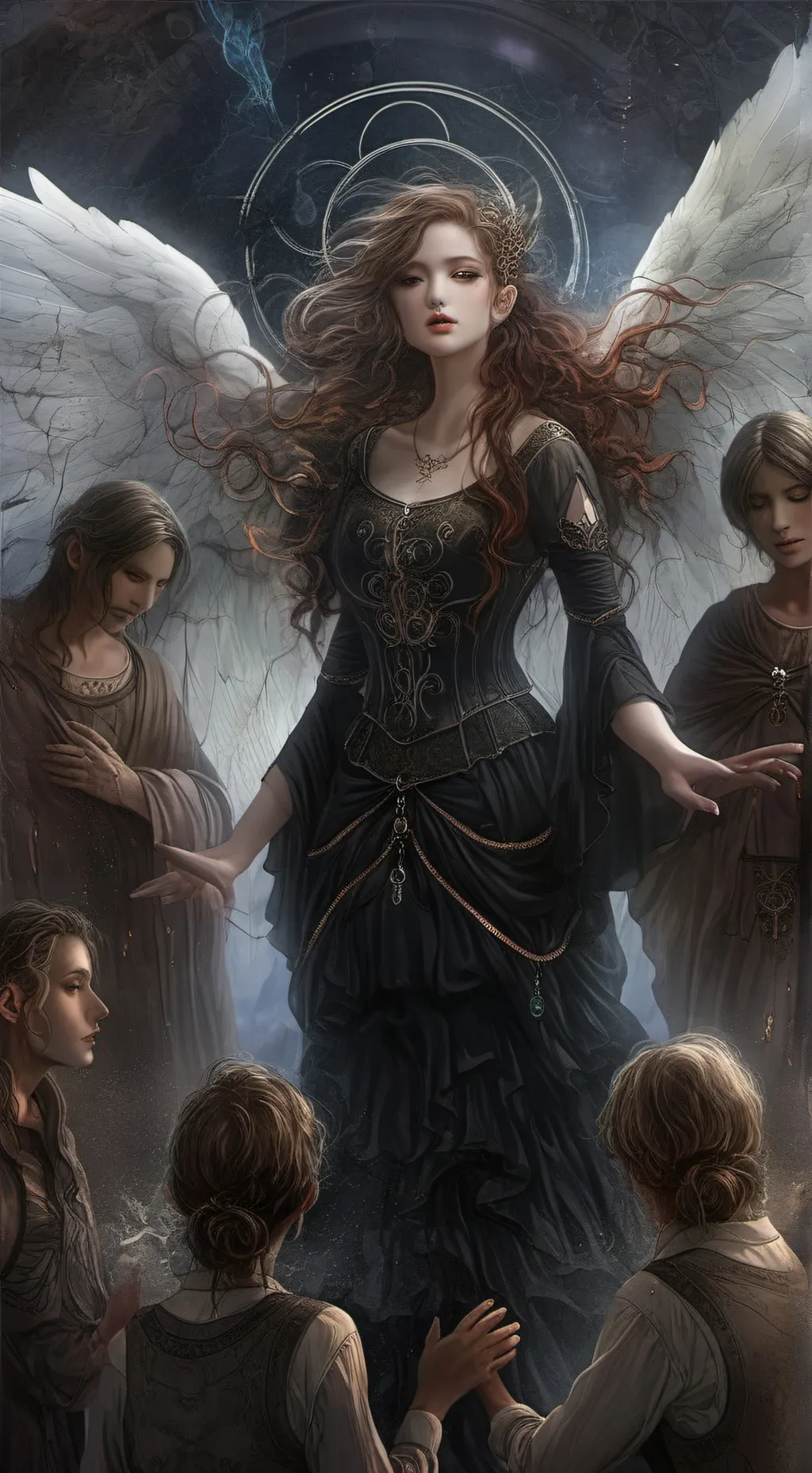 ai character: Myra  background