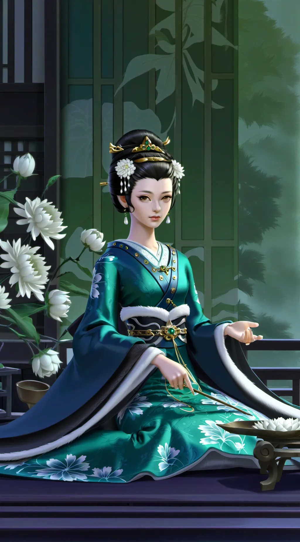 ai character: DS Legend background