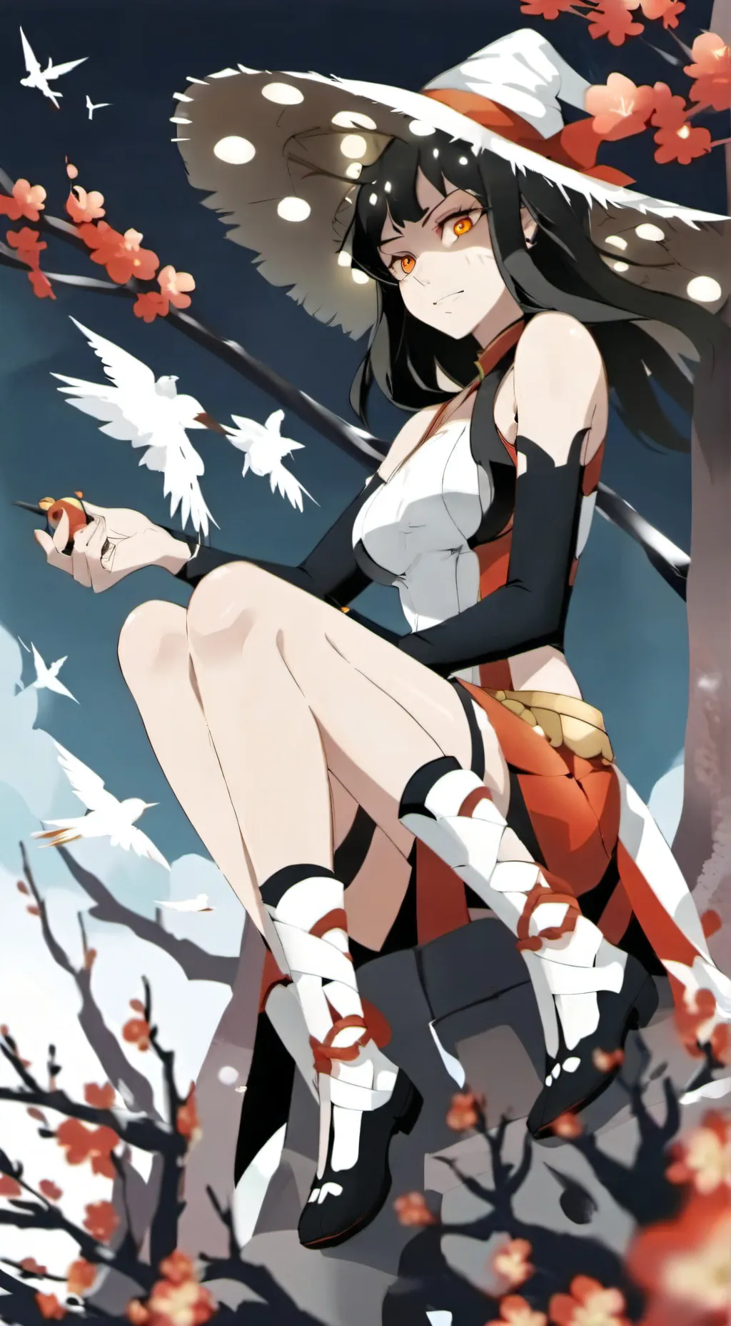 ai character: Muzan kibutsuji background