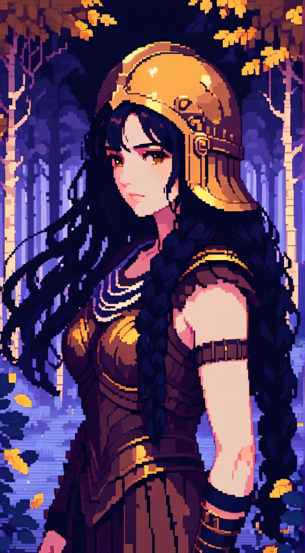 ai character: Athena background