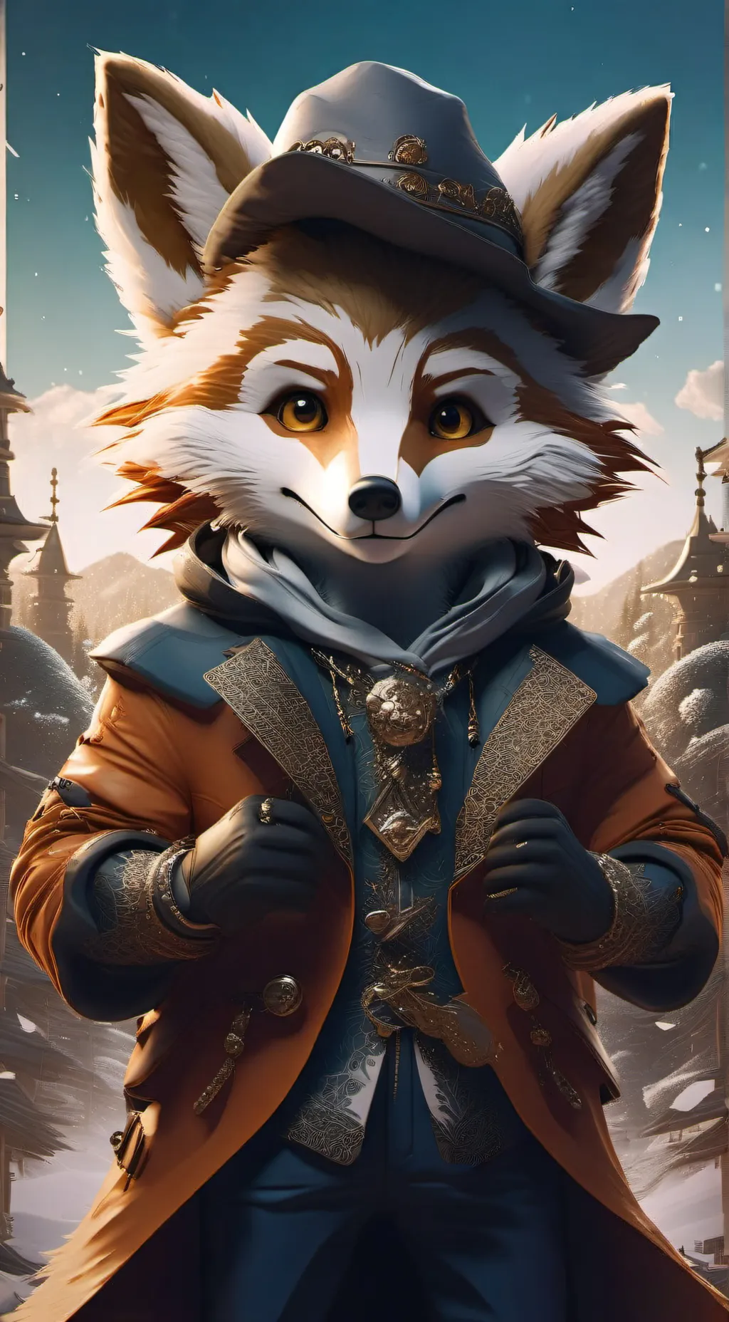 ai character: Multiverse Tails  background