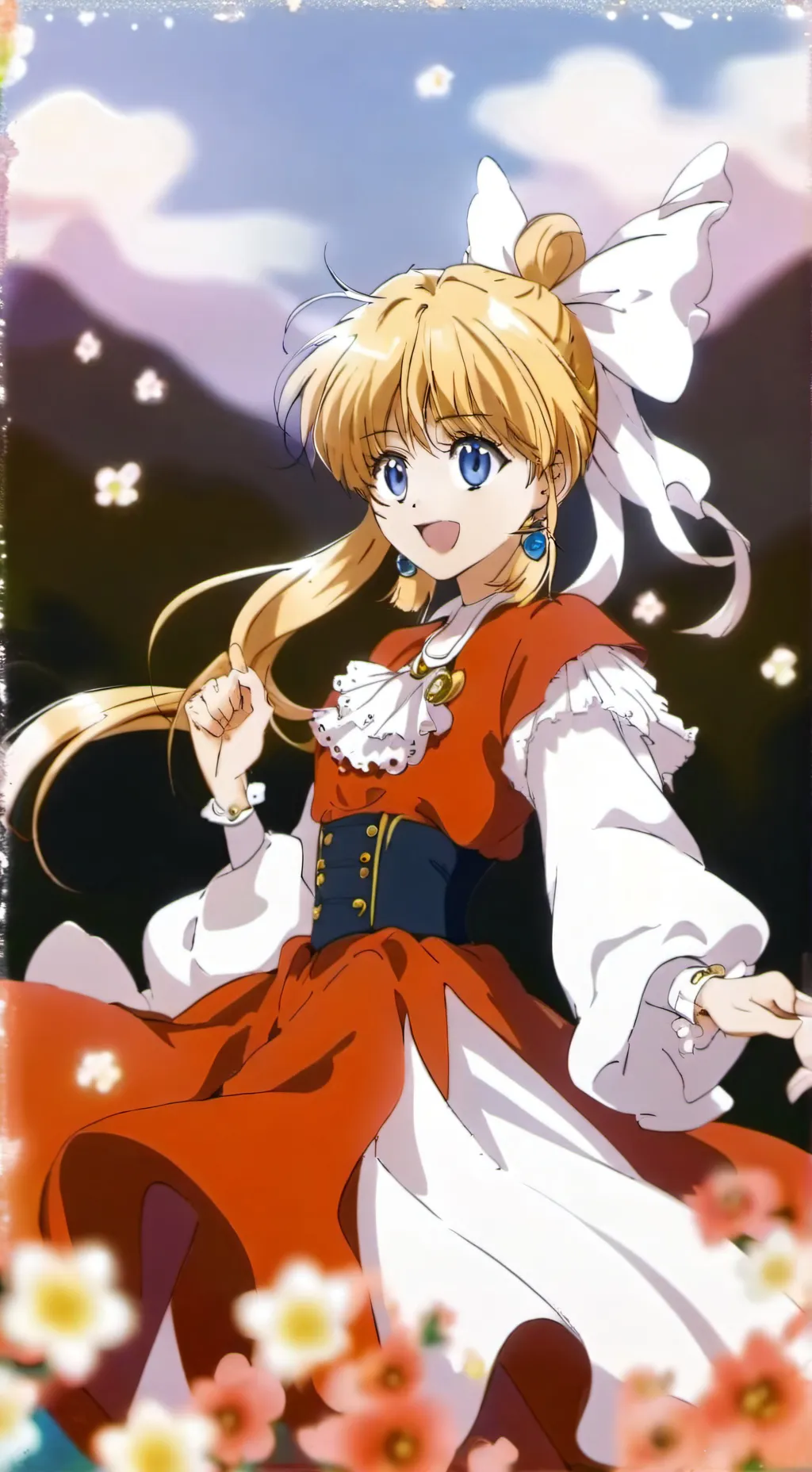 ai character: Minako aino background