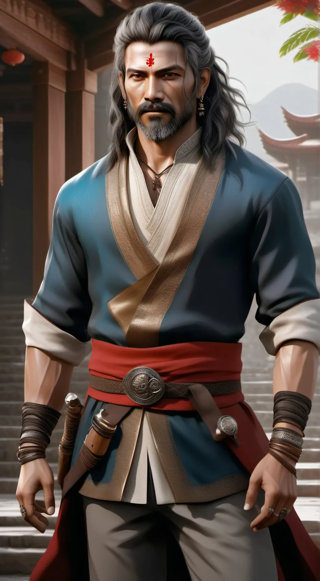 ai character: focasi background