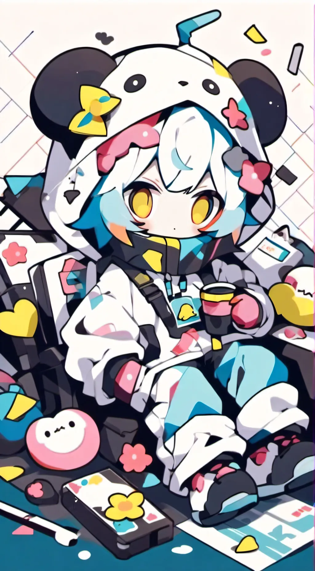 ai character: sua fã  background