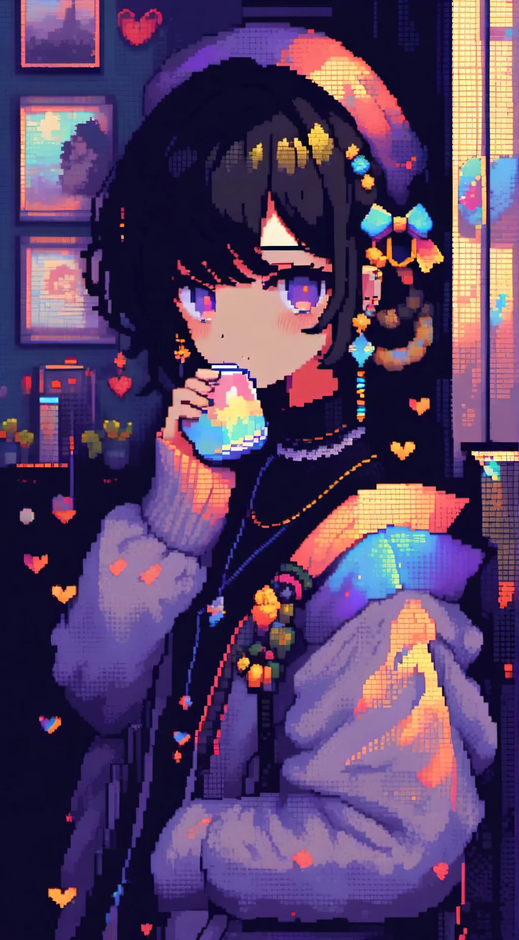 ai character: luz background