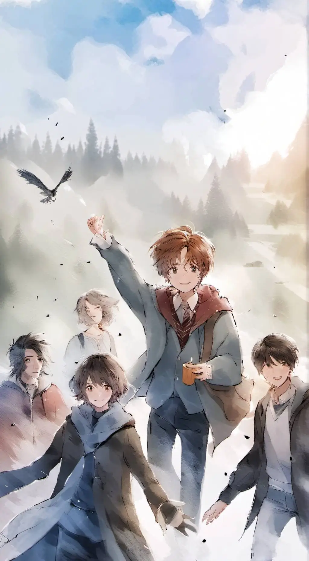 ai character: Harry Potter background