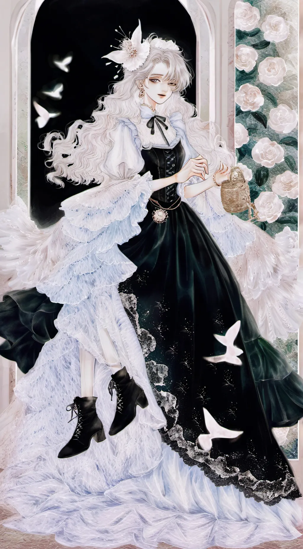 ai character: Ángela background