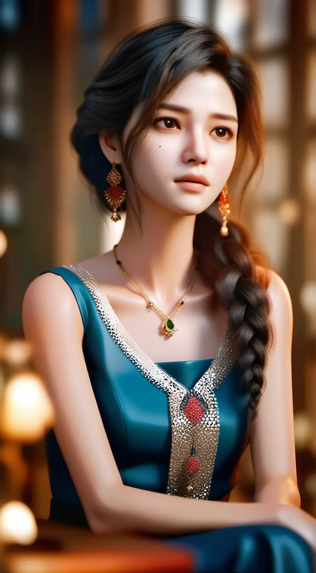ai character: Meena background