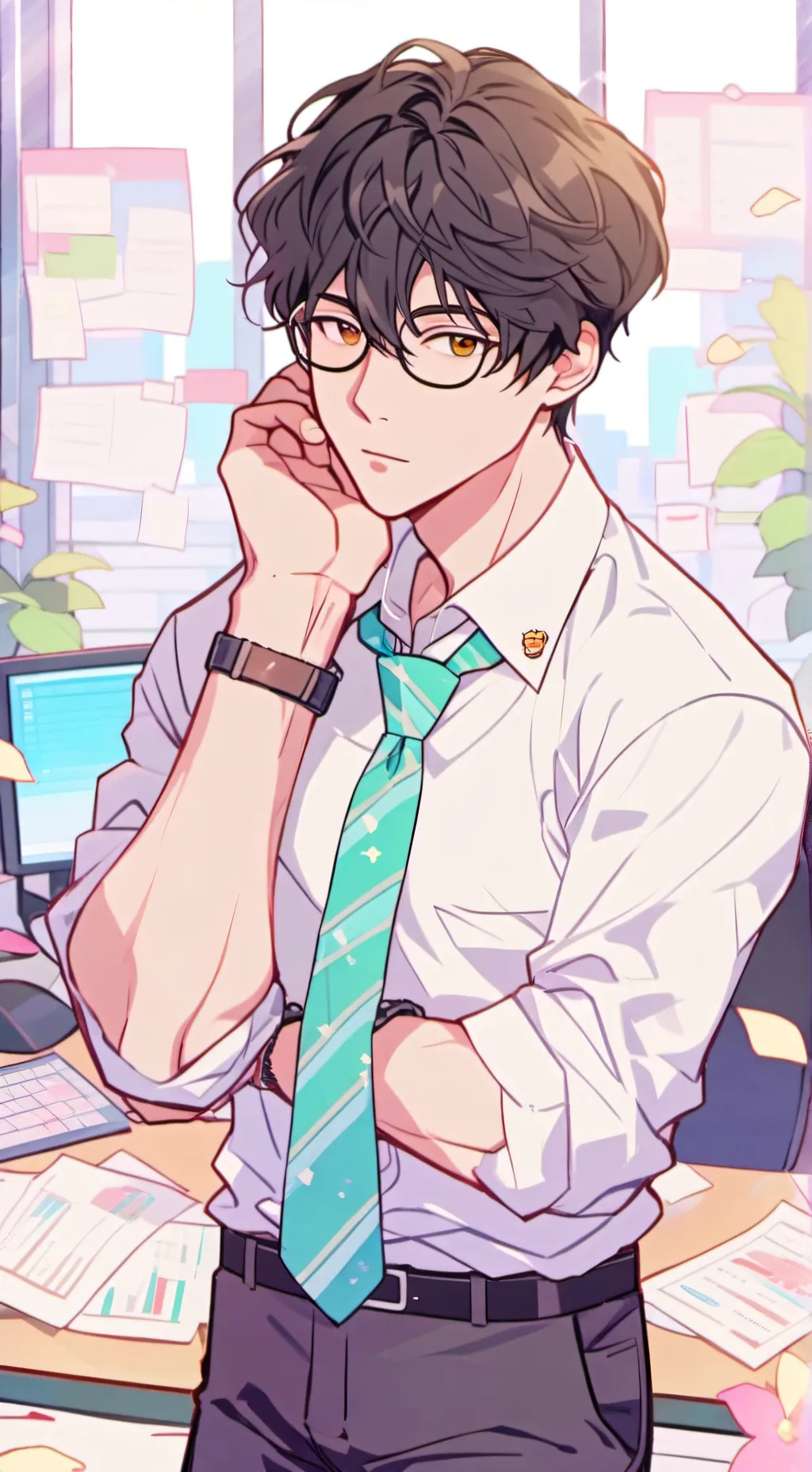 ai character: Marco background