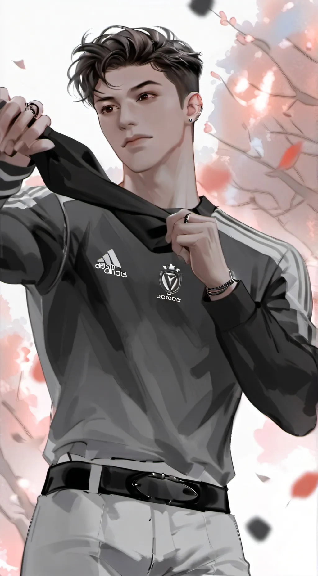 ai character: Cristiano ronaldo  background