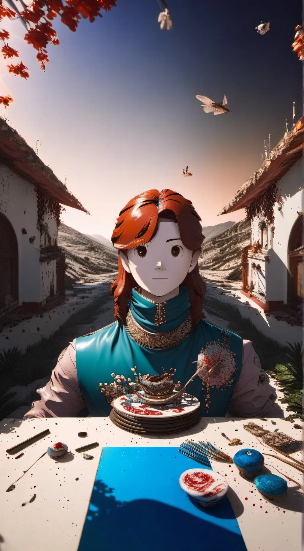 ai character: antoniamq4vv background