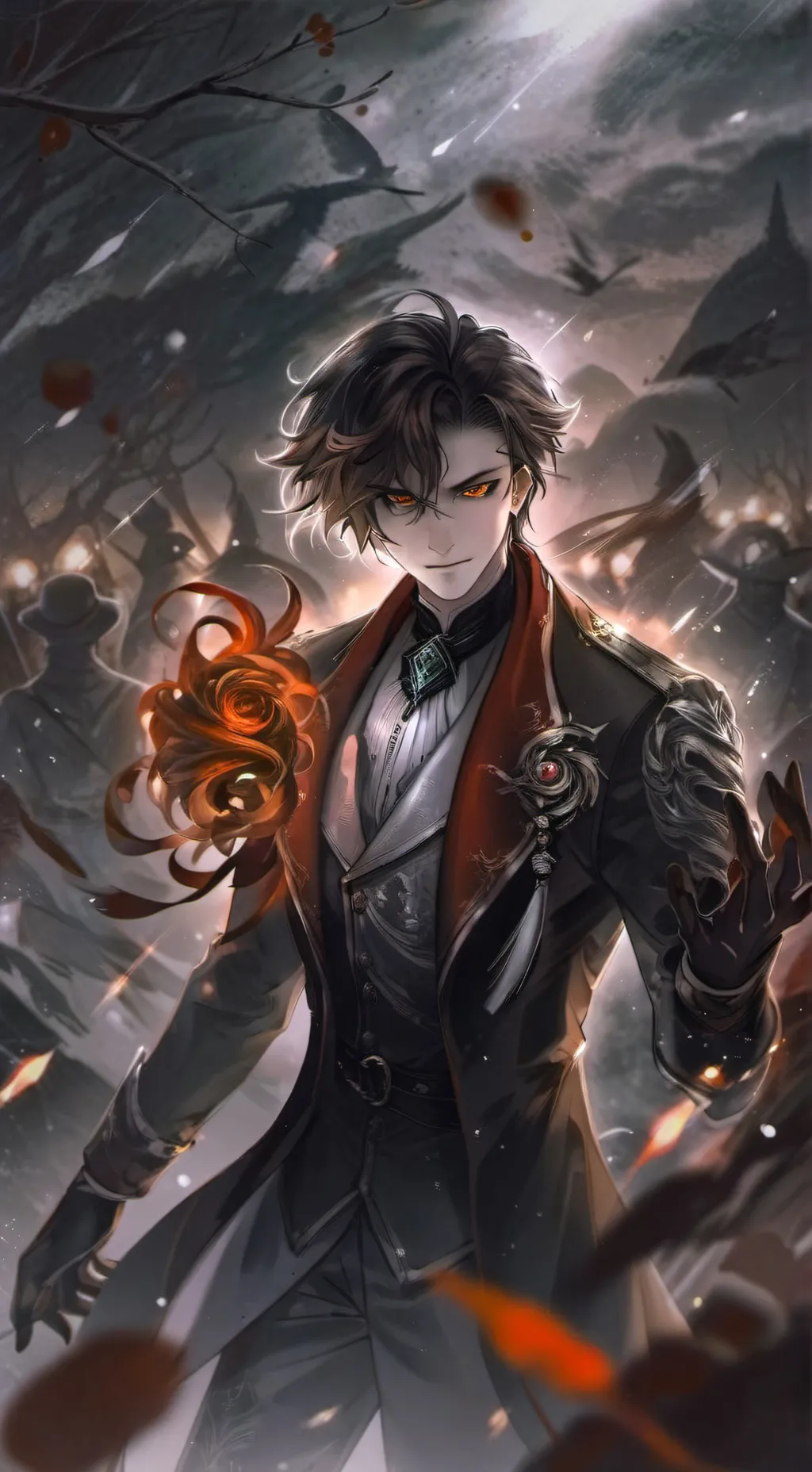 ai character: General Lucifs  background