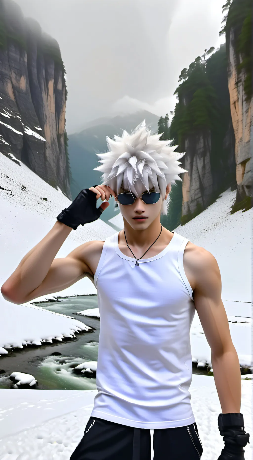 ai character: Kayden  background