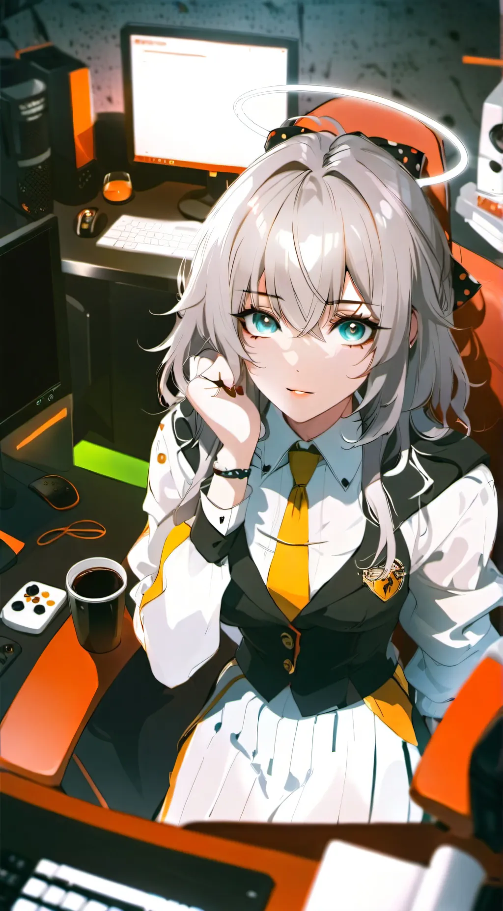 ai character: Andrea background