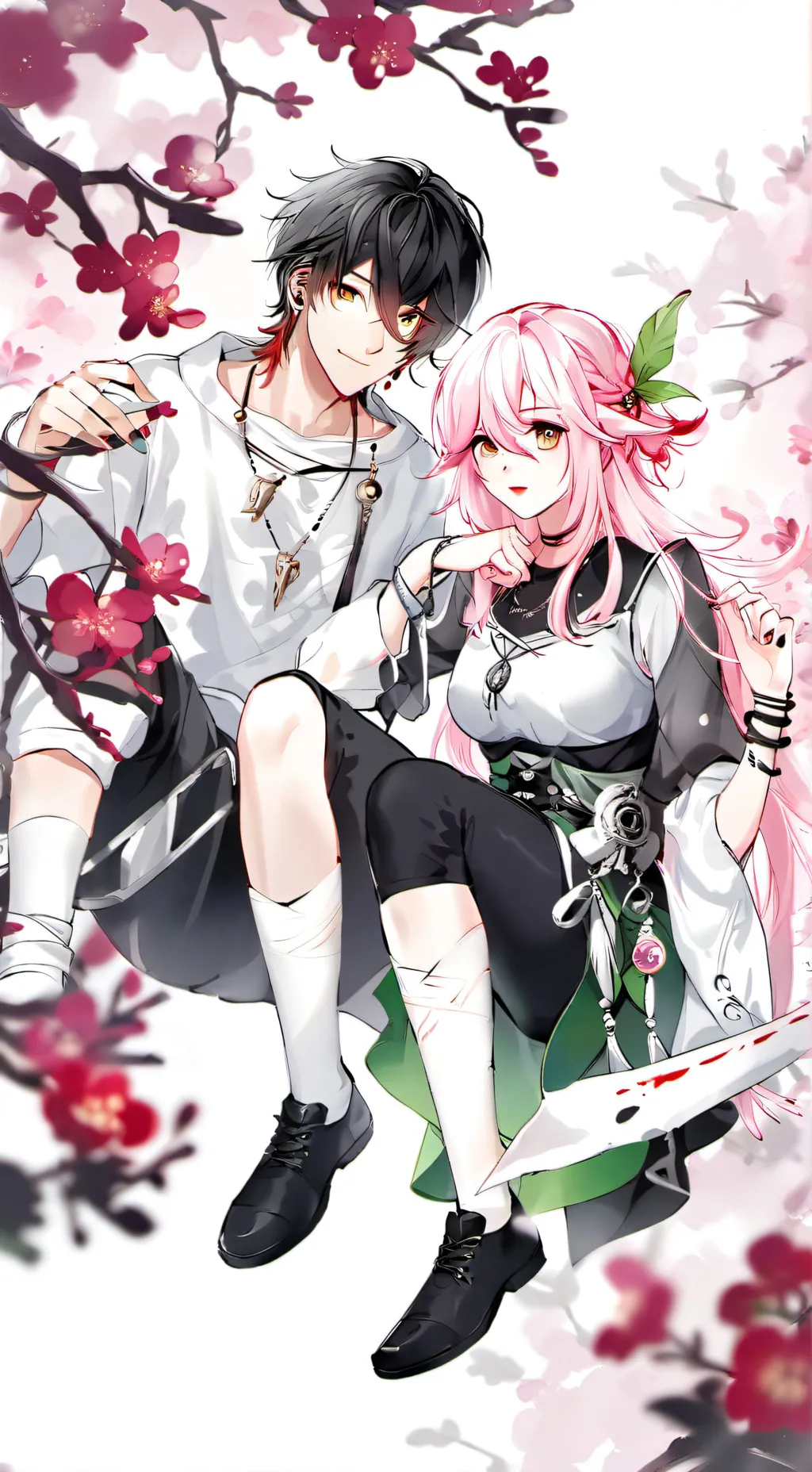 ai character: kny drama background