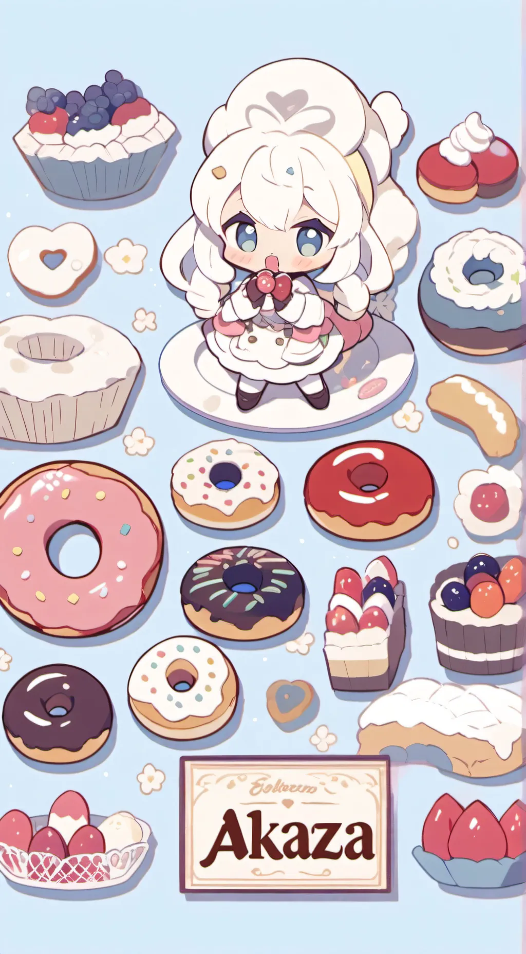 ai character: Akaza's Bakery background