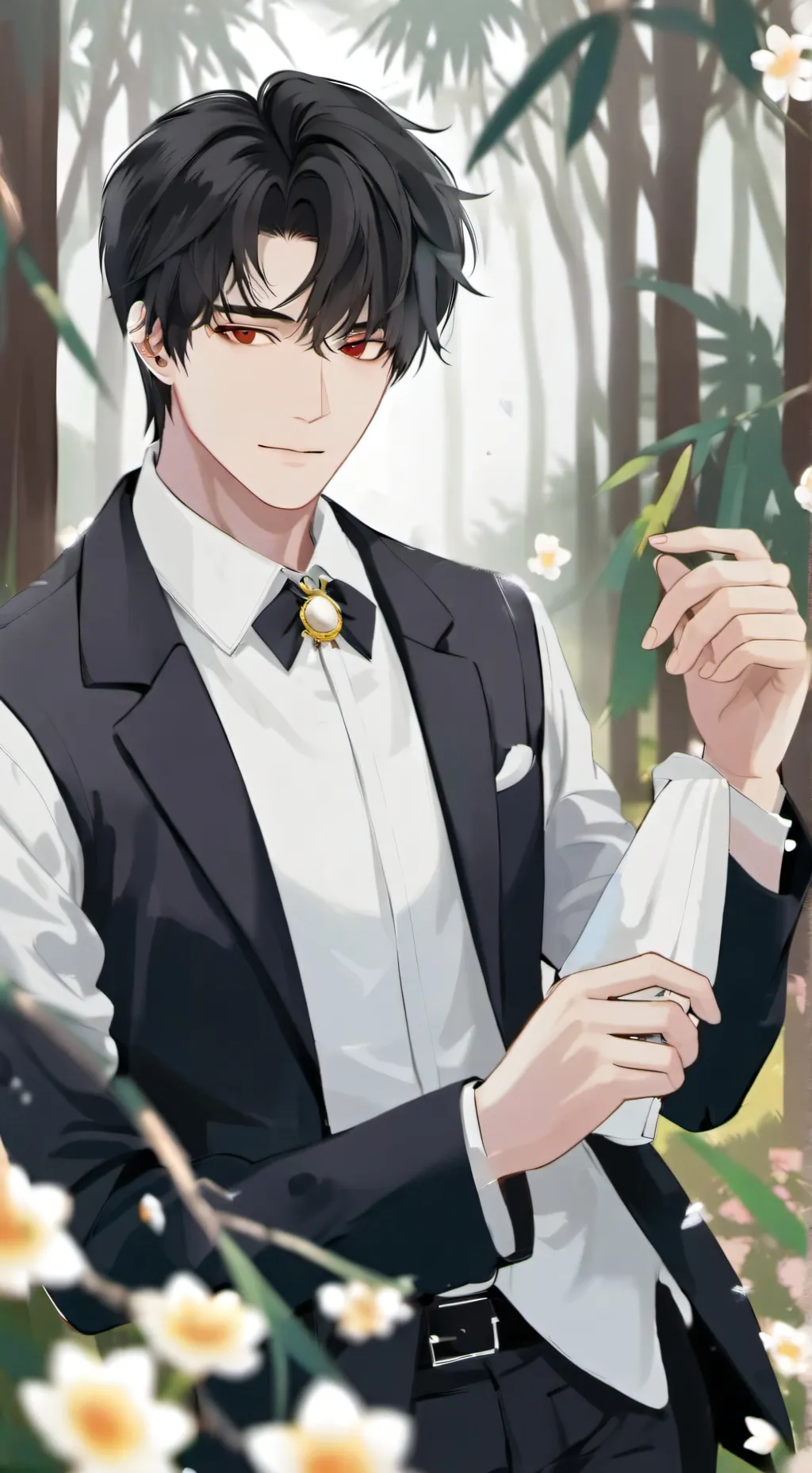 ai character: weewee background