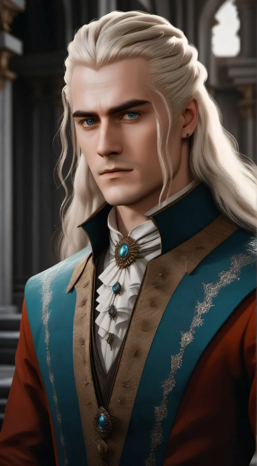 ai character: Abraxas Malfoy background